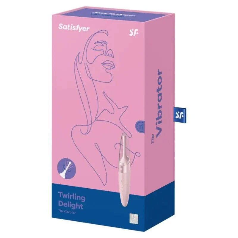 Satisfyer Ring Twirling Delight Stimulateur clitoridien rose
