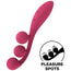 Satisfyer Tri Ball 1 Multi Vibrator Rouge