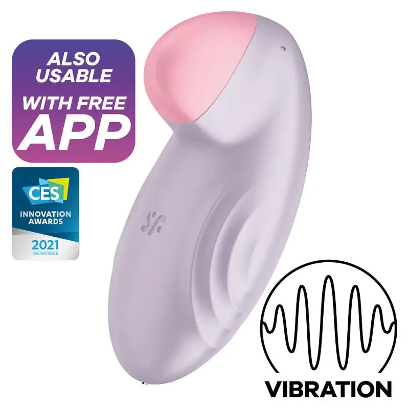 Satisfyer Tropical Tip Vibrator Lay-On Lilas
