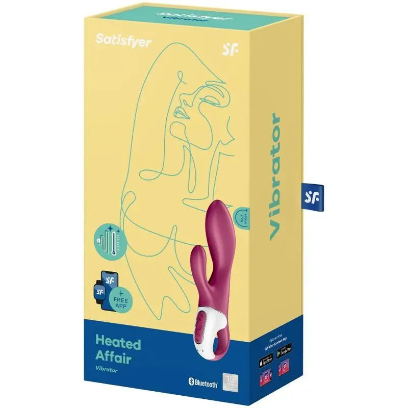 Vibrateur Satisfyer Vibrateur Heated Affair G Spot Vibrator