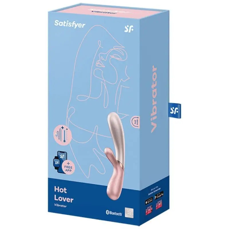 Vibrateur Satisfyer Vibrateur Hot Lover Rose-Beige