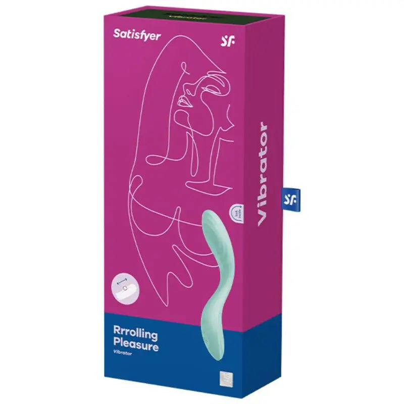 Vibrateur Satisfyer Vibrateur de plaisir déroulant pour le point G - Vert