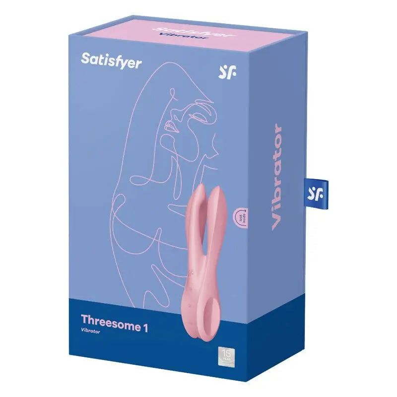 Satisfyer Vibrator Threesome 1 Vibrateur - Rose