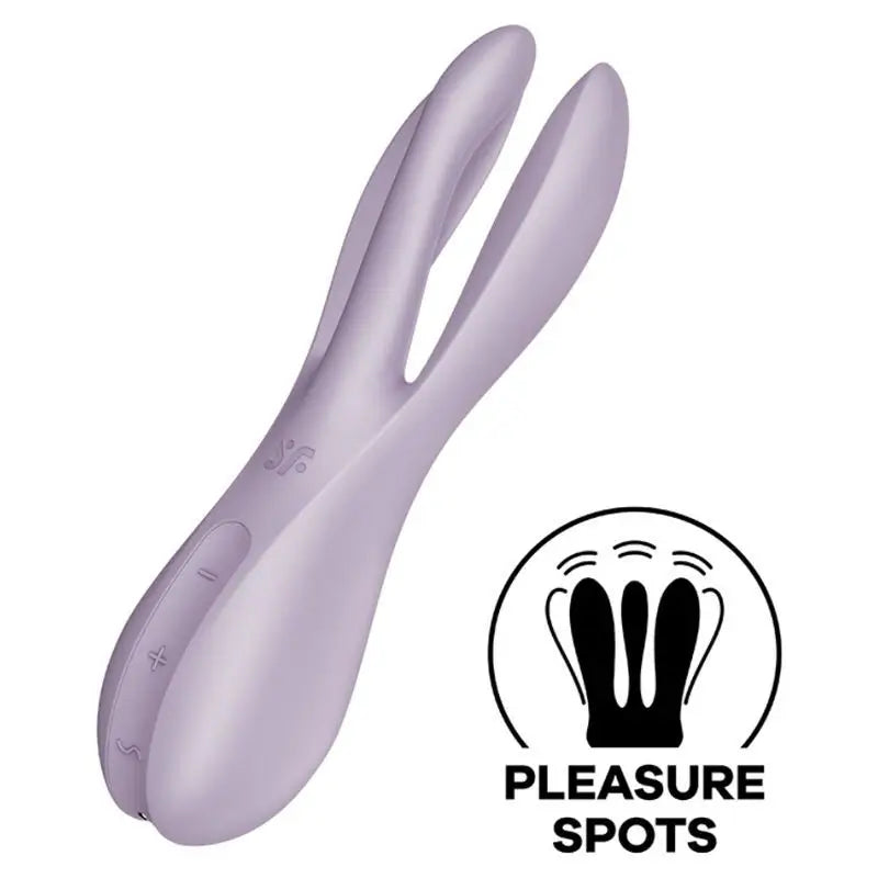 Satisfyer Vibrator Threesome 2 Vibrator - Purple