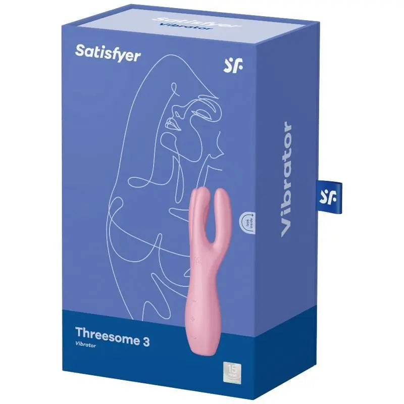 Vibrateur Satisfyer Vibrateur Threesome 3 - Rose