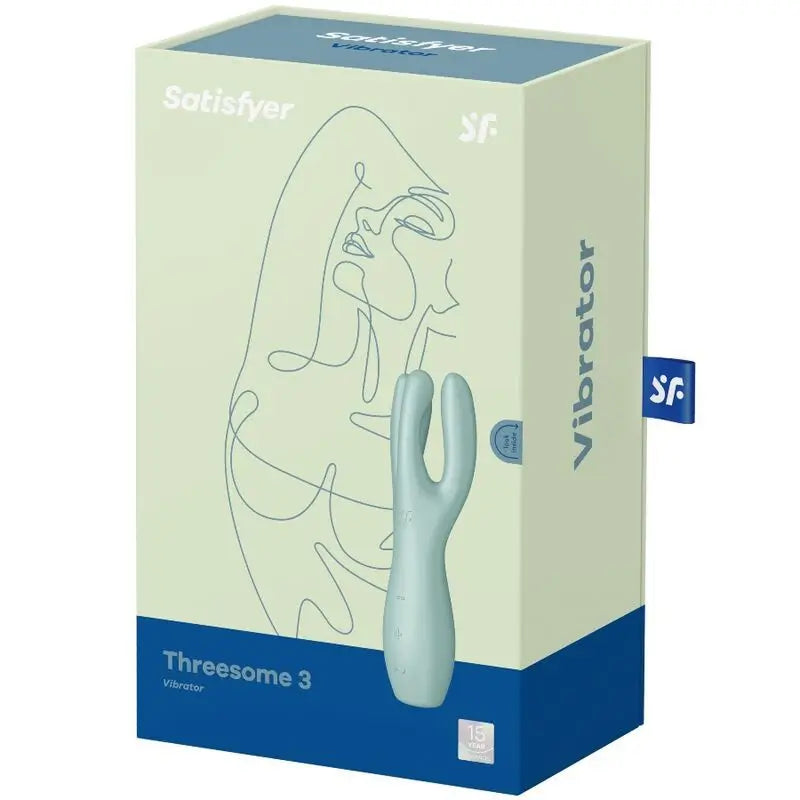 Vibrateur Satisfyer Vibrateur Threesome 3 - Vert