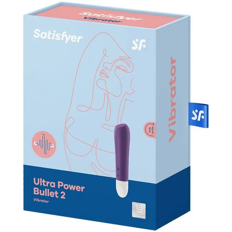 Vibrateur Satisfyer Ultra Power Bullet 2 Purple Vibrating Bullet
