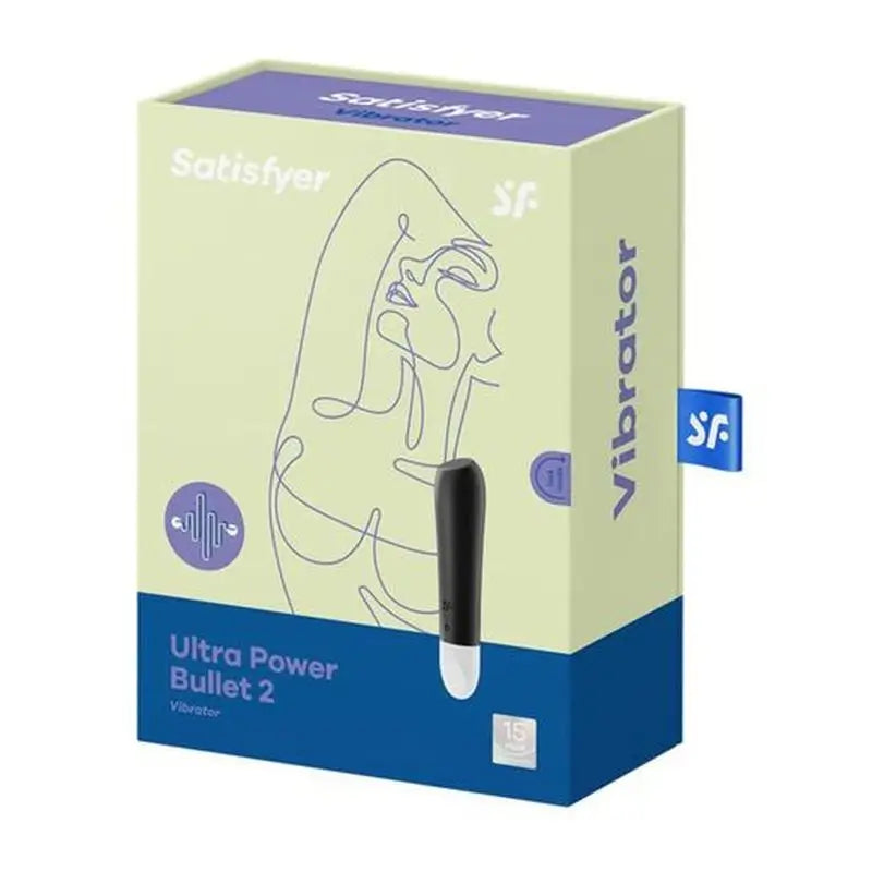 Satisfyer Vibrator Ultra Power Bullet 2 Vibrating Bullet Black