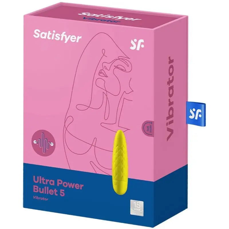 Satisfyer Vibrator Ultra Power Bullet 5 Yellow Vibrating Bullet
