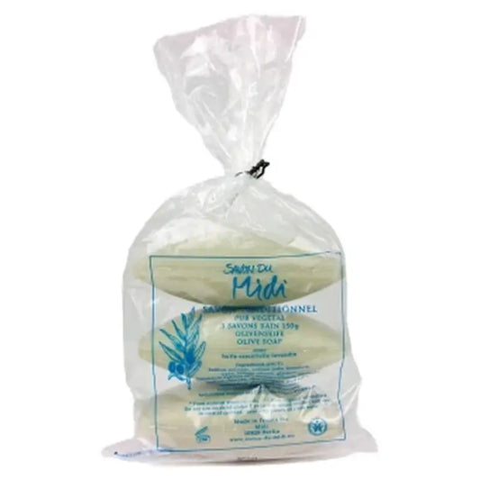Savon du Midi Olive-Lavande 3Udx150Gr. Bio