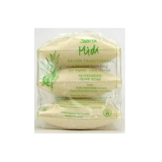 Savon Du Midi Olive-Romero Olive Bar Soap 3Udx150Gr. Bio