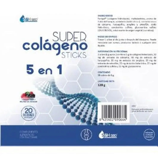 Science & Health Sbd Super Collagen 5 In 1 20Sticks