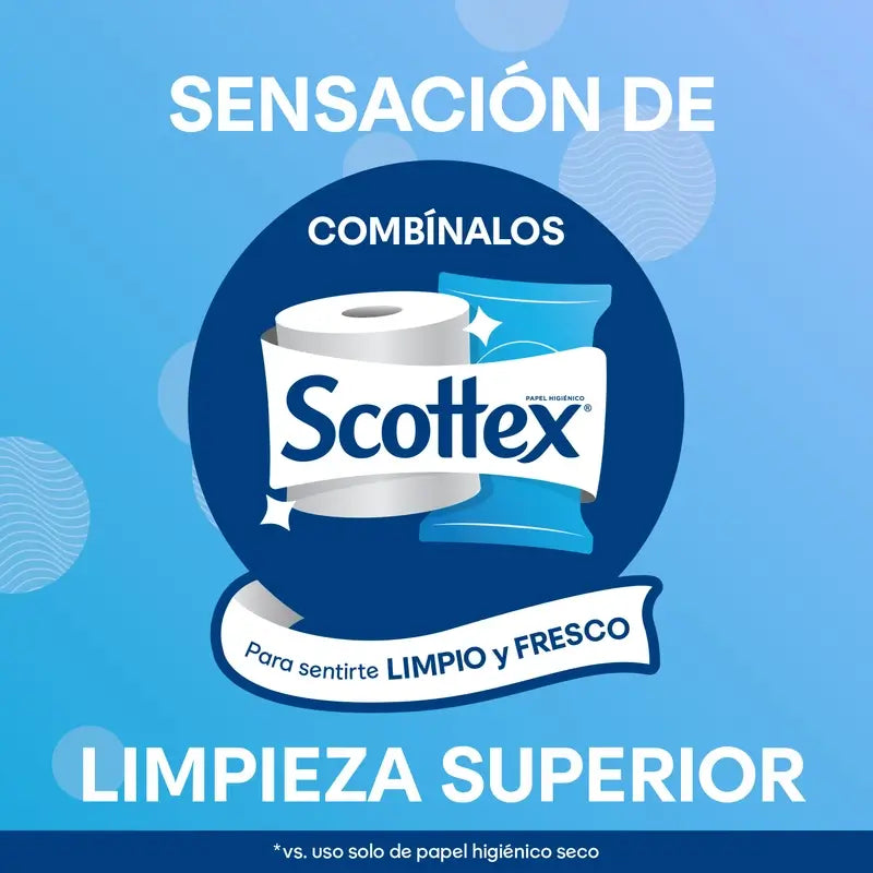 Papier hygiénique Scottex Fresh Wet, 74 unités