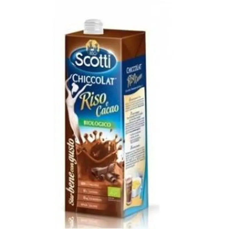 Scotti Vegetable Rice Drink with Cocoa 1L .Bio Sg Veg**