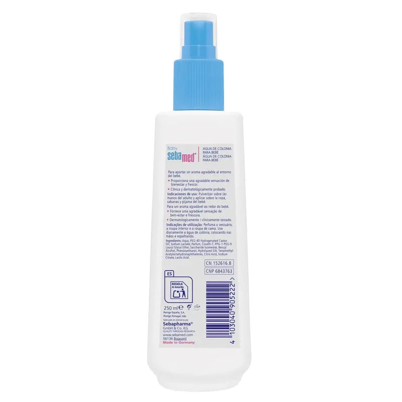 SEBAMED Baby Eau de Toilette sans alcool 250 ml