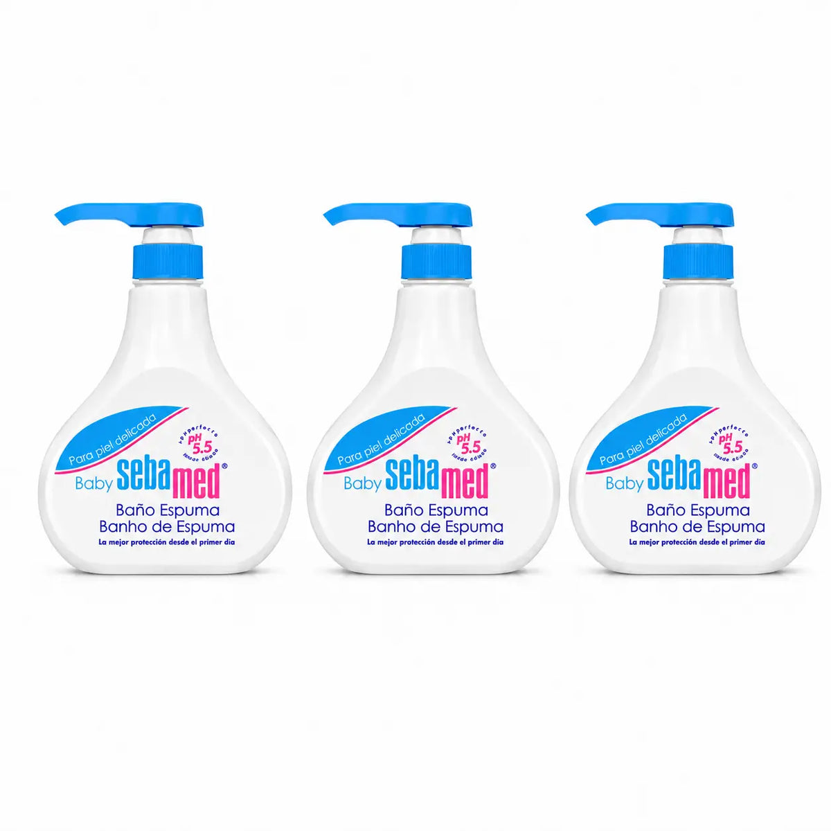 Sebamed Baby Bath Foam 1000 Ml , pack 3