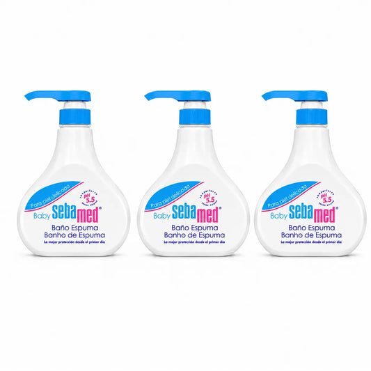 Sebamed Baby Bath Foam 1000 Ml , pack 3