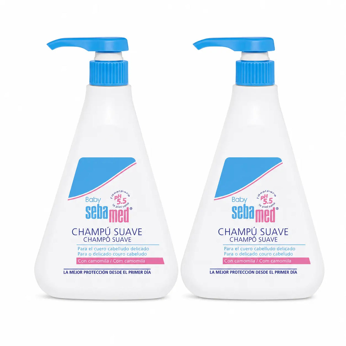 Sebamed Baby Shampooing doux 500 ml, pack 2