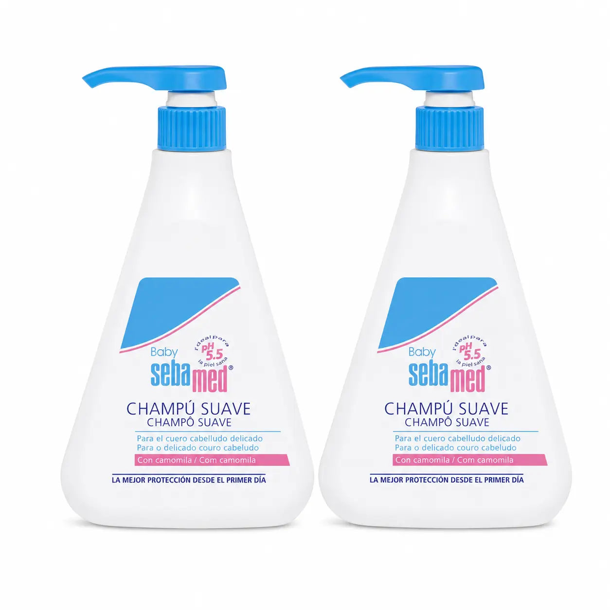 Sebamed Baby Shampooing doux 500 ml, pack 2