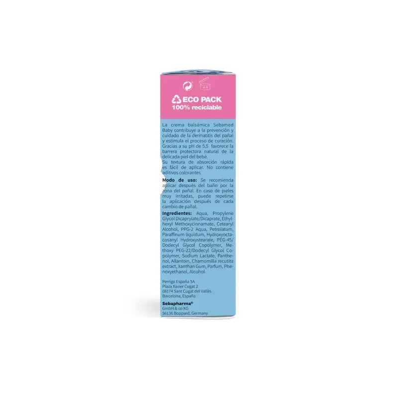 Sebamed Baby Duplo Crème Balsamique, 200 ml