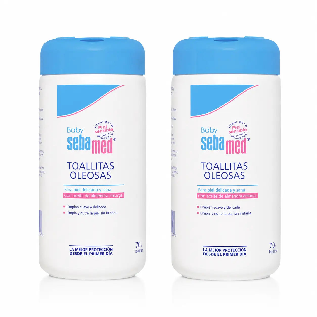 Sebamed Baby Oil Wipes 70 pièces, pack 2