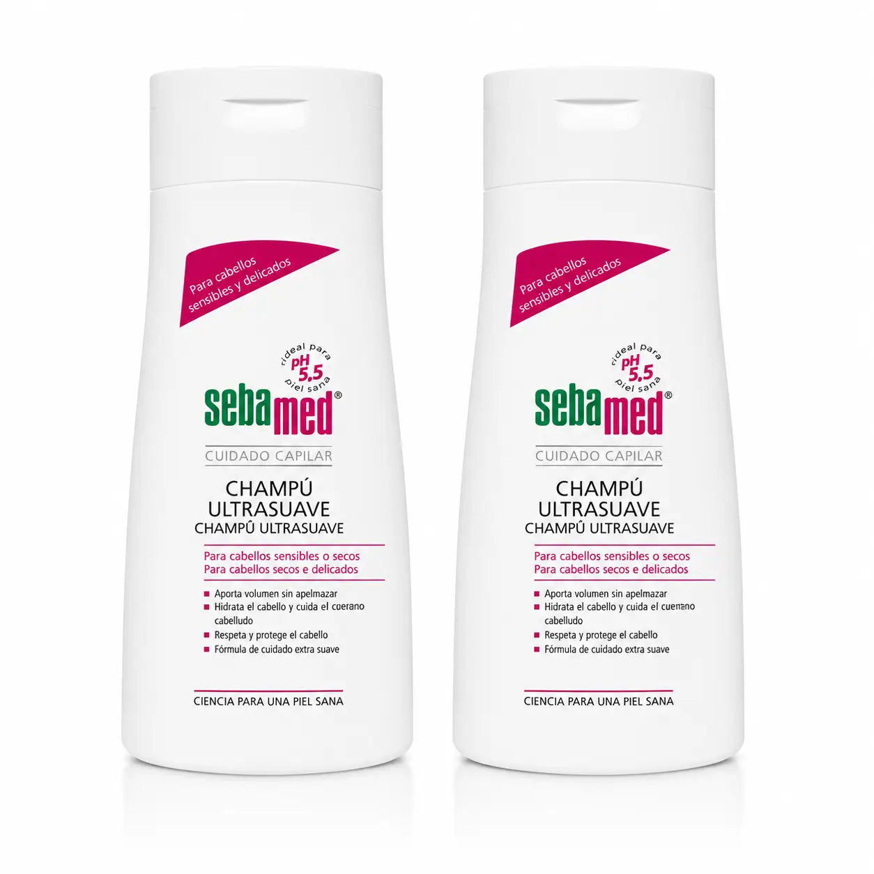 Sebamed Shampooing Ultra Doux 400 Ml, pack 2