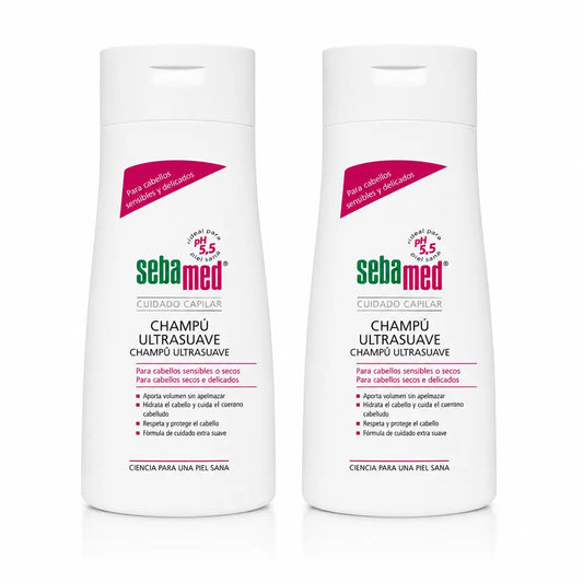 Sebamed Shampooing Ultra Doux 400 Ml, pack 2