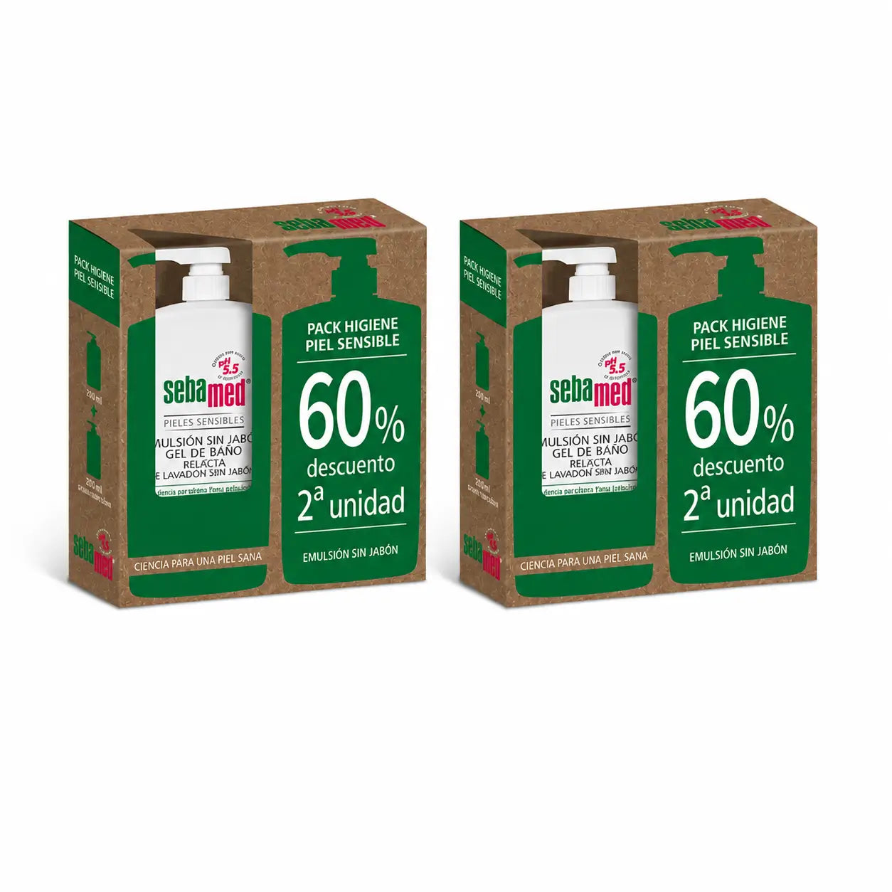 Sebamed Emulsion sans savon Duplo, 1500 Ml , pack 2