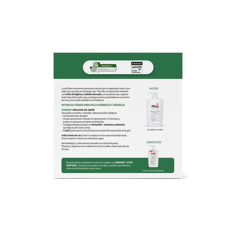SEBAMED Emulsion sans savon Duplo, 1500 ml