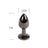 Secret Play Gunmetal Butt Plug Taille S 7 Cm