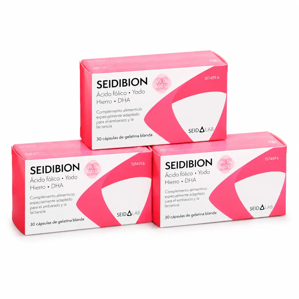 Seid Grossesse et allaitement, 30 gélules, pack 3