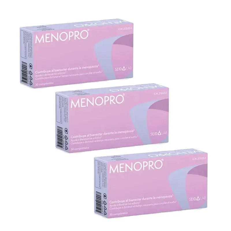 Seid Menopro Pack 3 x 30 comprimés