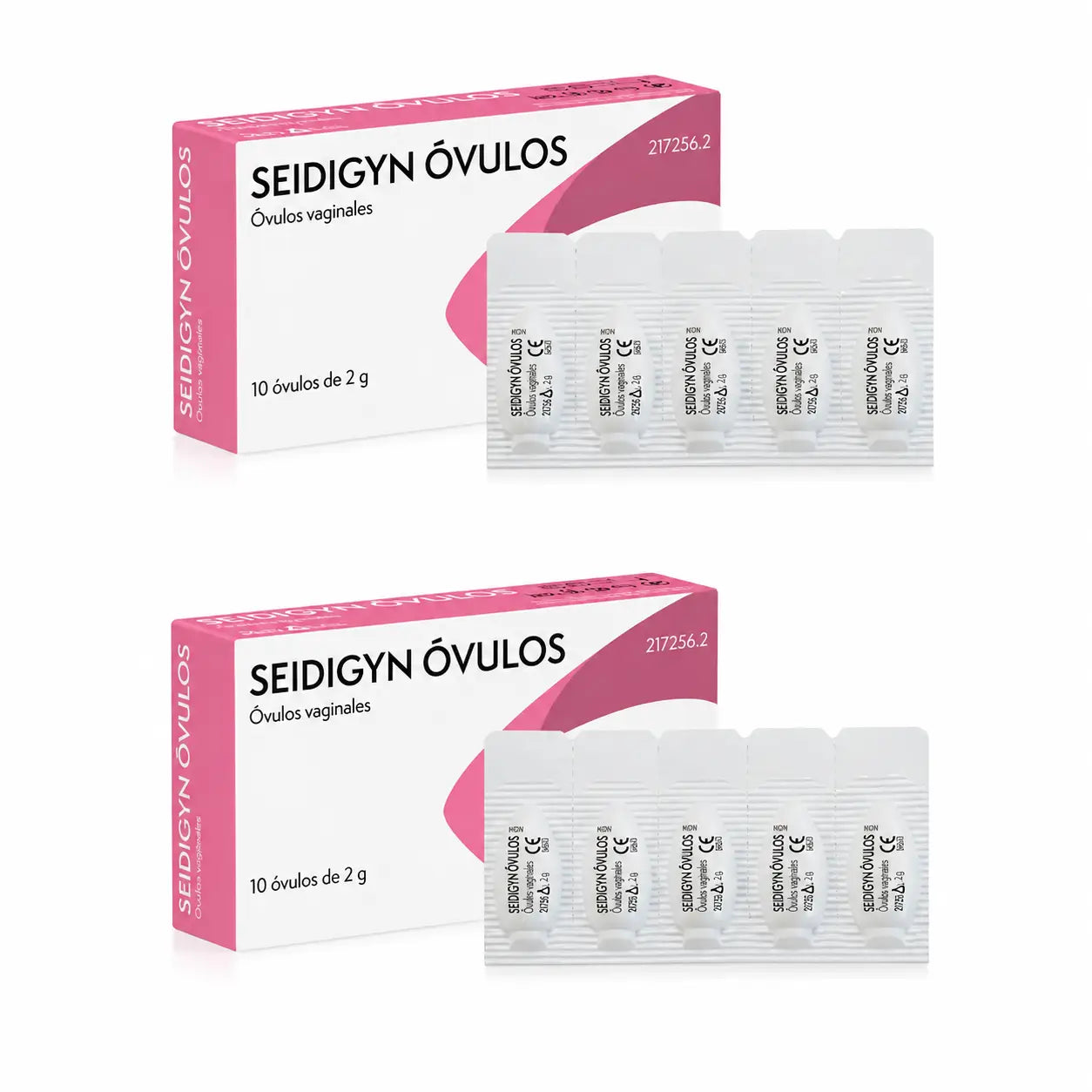 Seid Ovules Sécheresse Vaginale, 10 Ovules, paquet de 2