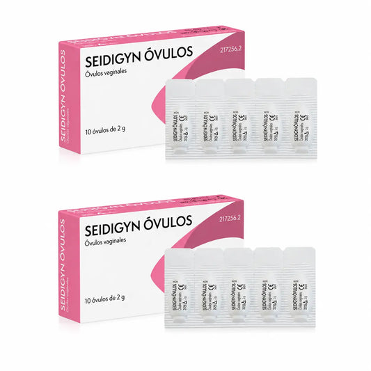 Seid Ovules Sécheresse Vaginale, 10 Ovules, paquet de 2