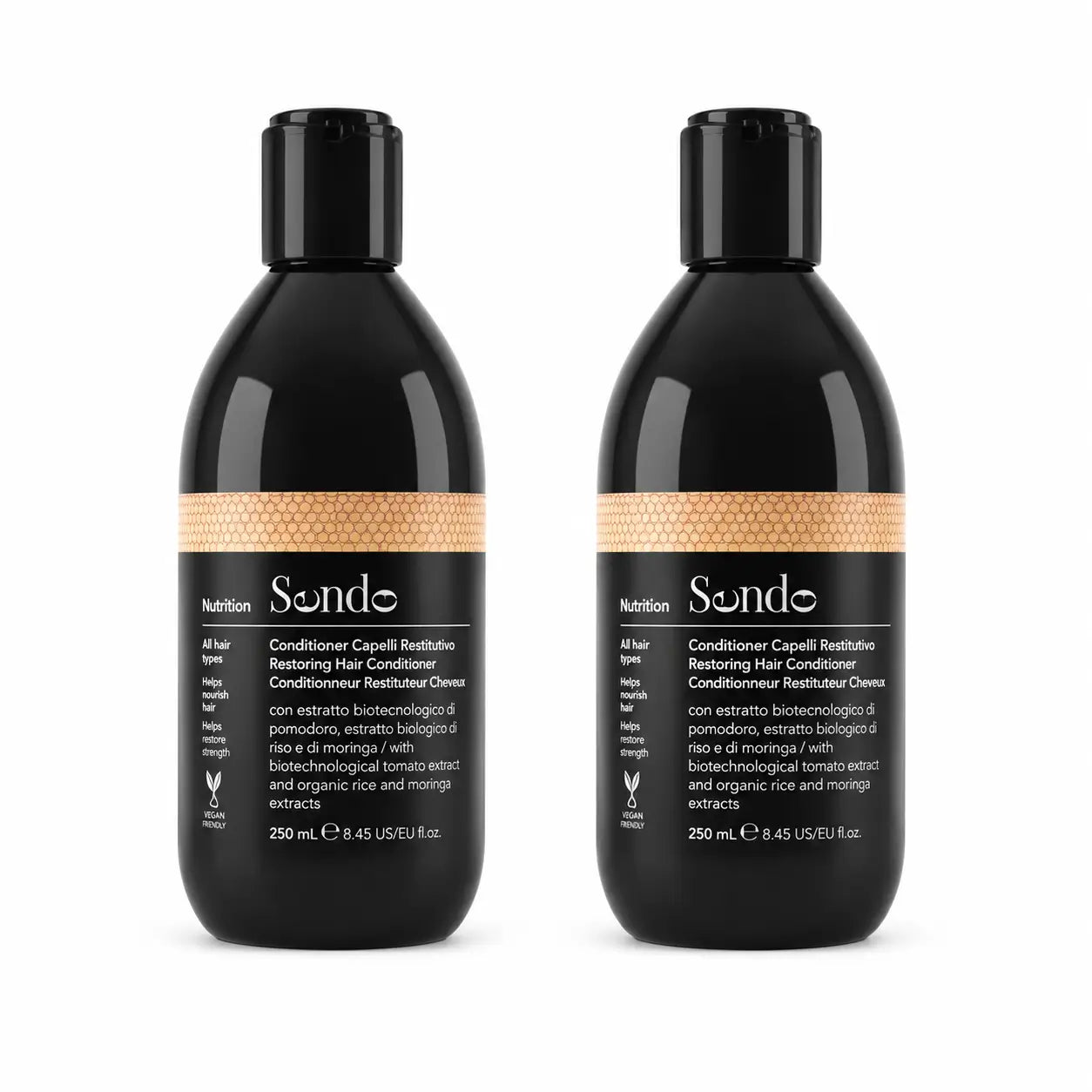 Sendo Après-shampoing nourrissant, 250 ml, lot de 2