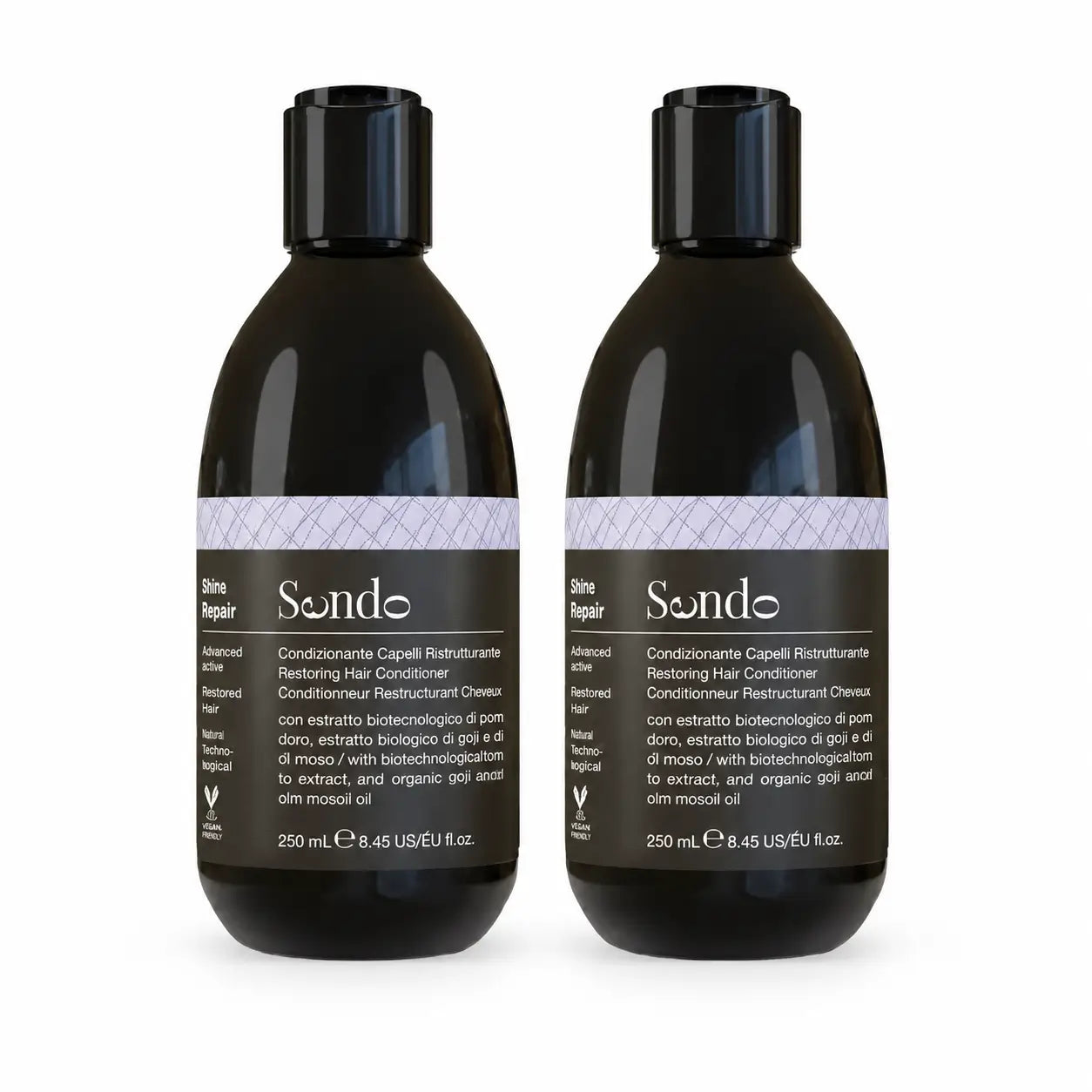 Sendo Après-shampoing réparateur, 250 ml, lot de 2