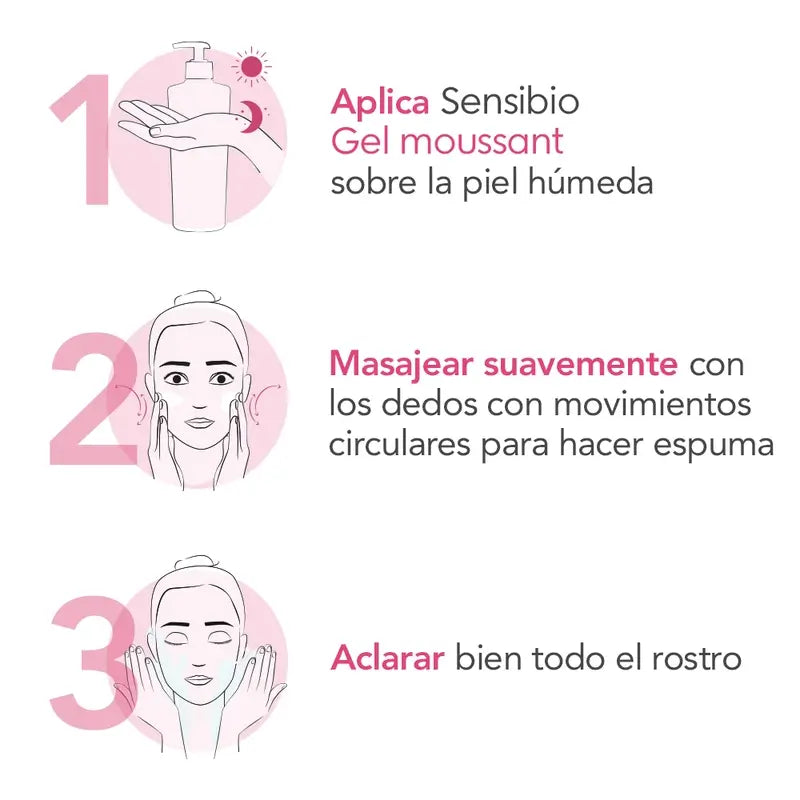 BIODERMA Sensibio Gel Moussant 200 ml