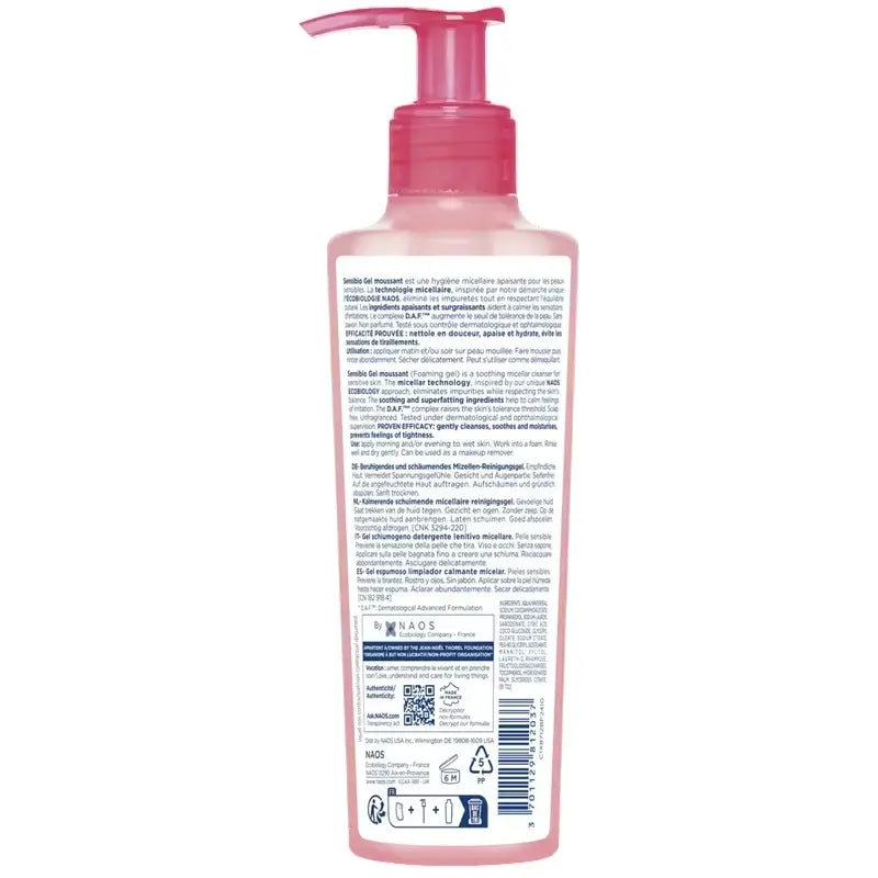 BIODERMA Sensibio Gel Moussant 200 ml