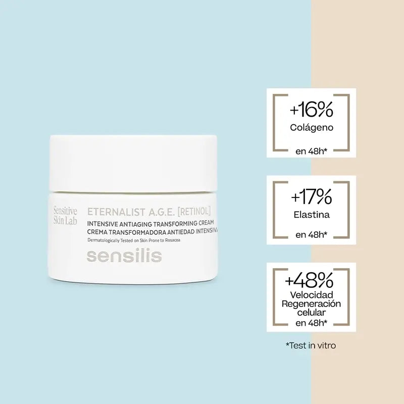 Sensilis Eternalist Crème au rétinol 50 ml