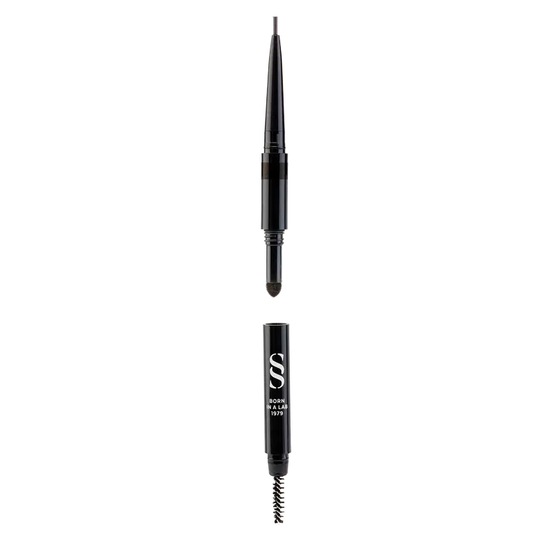 Sensilis Makeup Eyebrow Filler Pencil 3 In 1 04 Espresso 0,5 gr