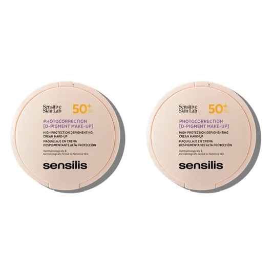 Sensilis Photocorrection Dpigment Makeup Spf50+ 02, 2X50 Ml