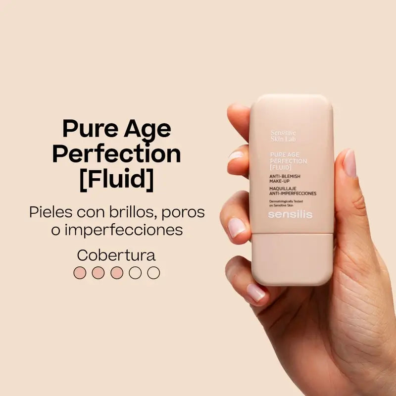 Sensilis Pure Age Perfection Make-Up & Treatment 01 Beige, 30 ml