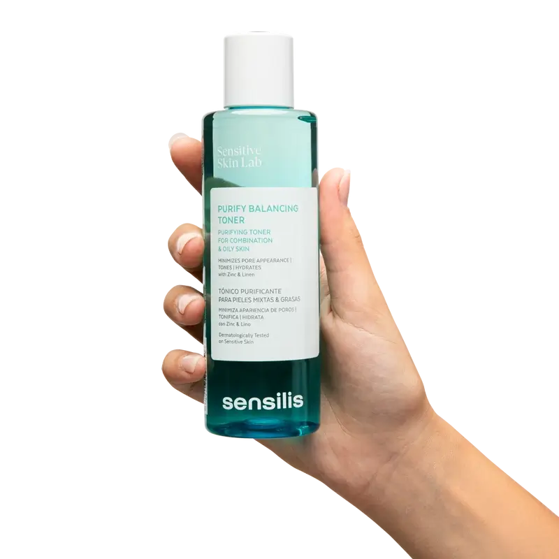 Sensilis Purify Balancing Toner Tonique nettoyant pour les peaux grasses et mixtes 200 ml