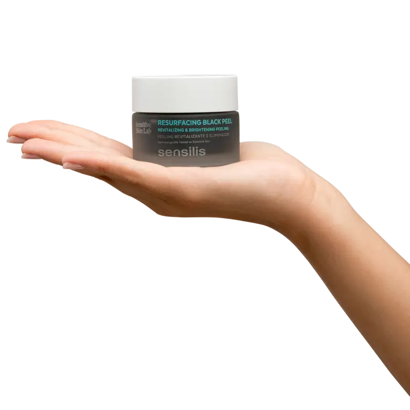 Sensilis Resurfacing Black Peel Peeling revitalisant et éclaircissant 50 ml
