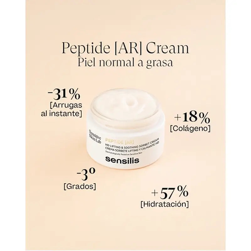 Sensilis Sensilis Peptide [Ar] Lifting Effect Sorbet Cream Normal & Combination Skin, 50 ml