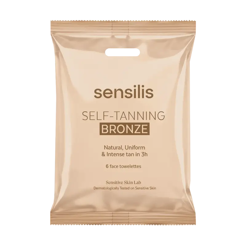 Sensilis Sun Lingettes autobronzantes - Foncé , 6 unités