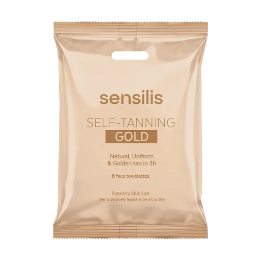 Sensilis Sun Lingettes solaires autobronzantes - Or , 6 unités