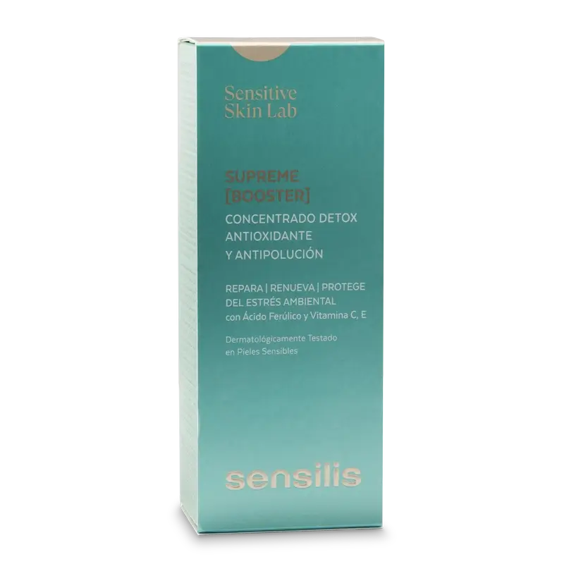 Sensilis Supreme [Booster Fece] Sérum antioxydant et anti-pollution, 30 ml