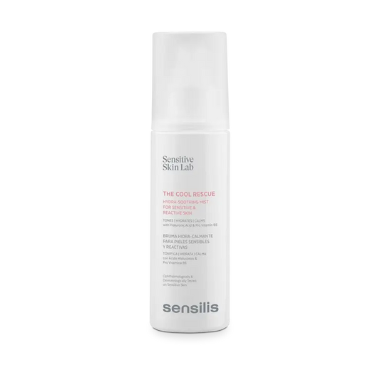 Sensilis The Cool Rescue Brume hydratante et apaisante pour peaux sensibles et réactives 200 ml