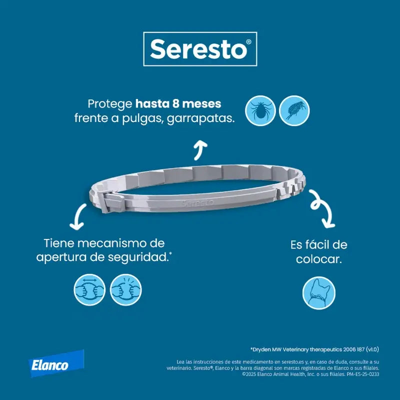 Seresto Collier pour chat Pack 3 unités